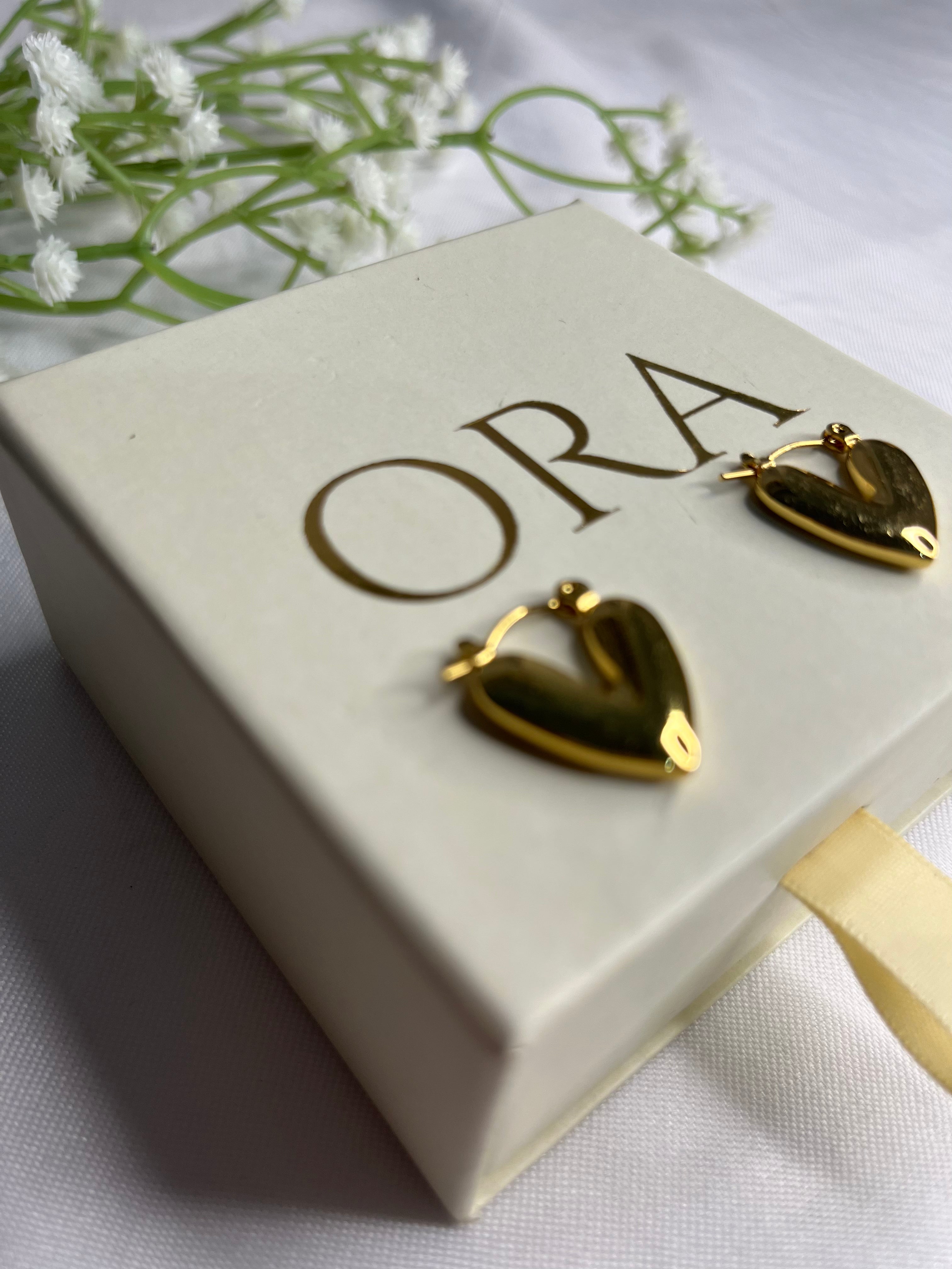 ORA HEART EARINGS - ORA