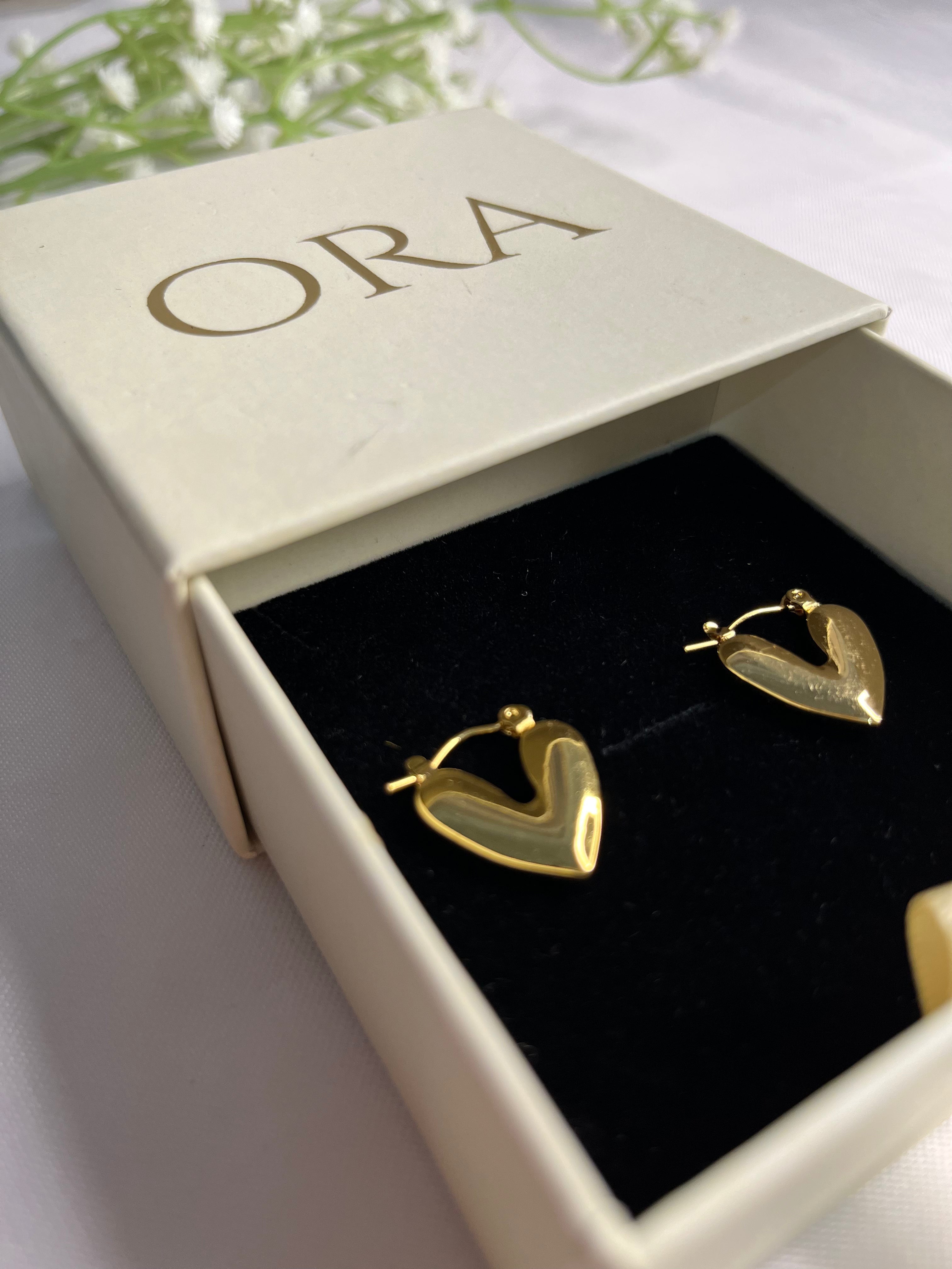 ORA HEART EARINGS - ORA
